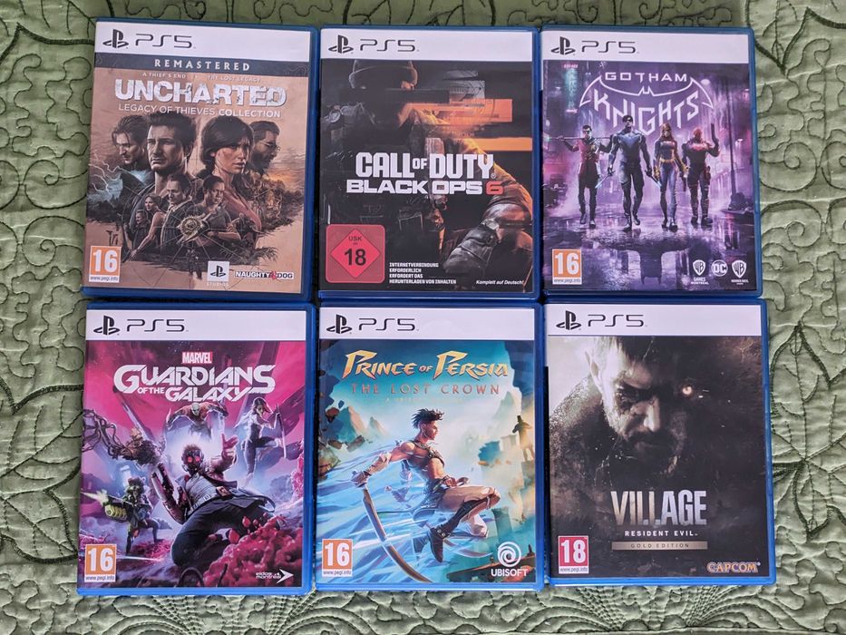 Uncharted Legacy of Thieves plus altele ps5 playstation 5