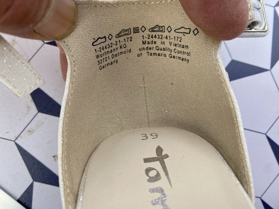 Pantofi albi mireasa 39