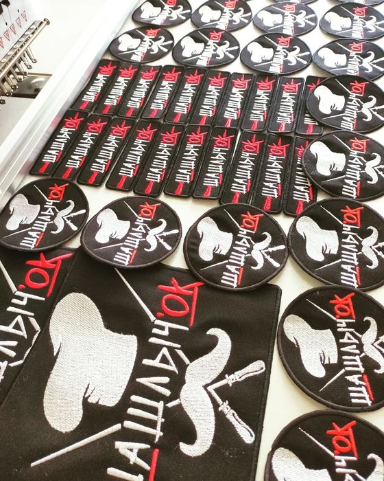 Машинная вышивка