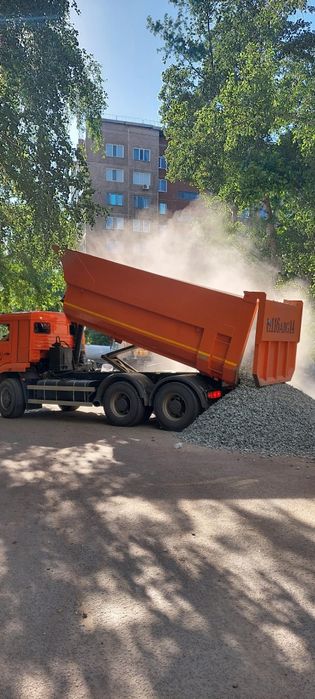 Щебень, отсев, песок