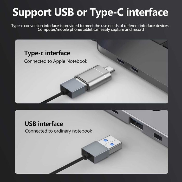 Placă captură video,4K HDMI la USB 3.0,1080P HD 60fps,streaming live