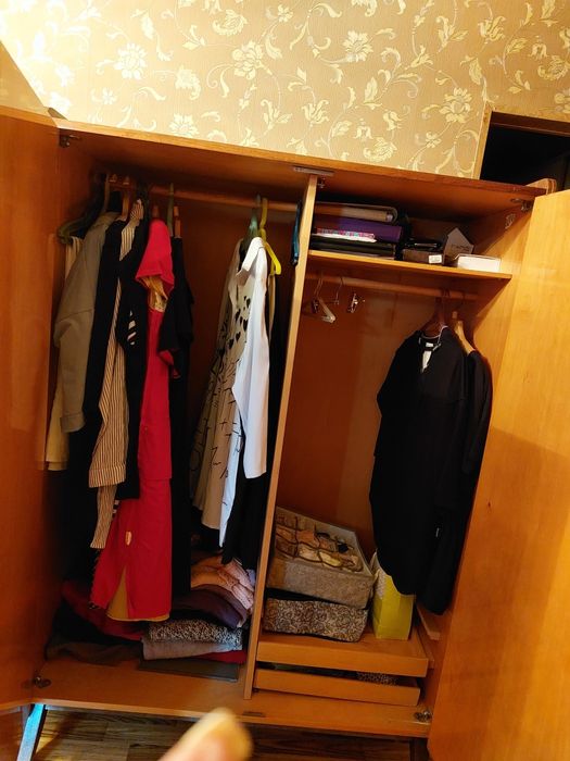 Шкаф платинный двухстворчатый