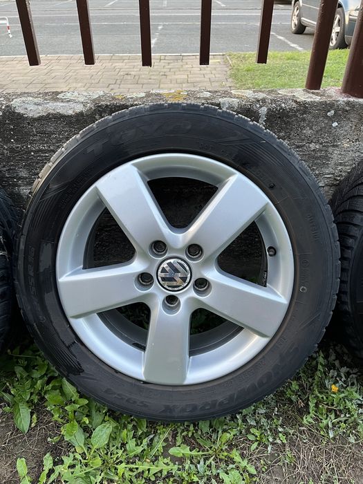 Set roti Jante + anvelope Originale Vw Germany 205 55 R16 5 x 112 Top