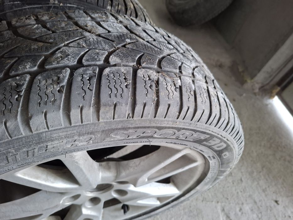 Jante audi r17 cu cauciucuri