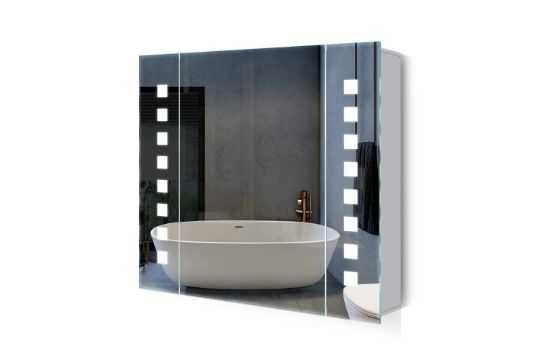 Smart LED шкаф за баня 650x600 мм с защита срещу потене- Промоция