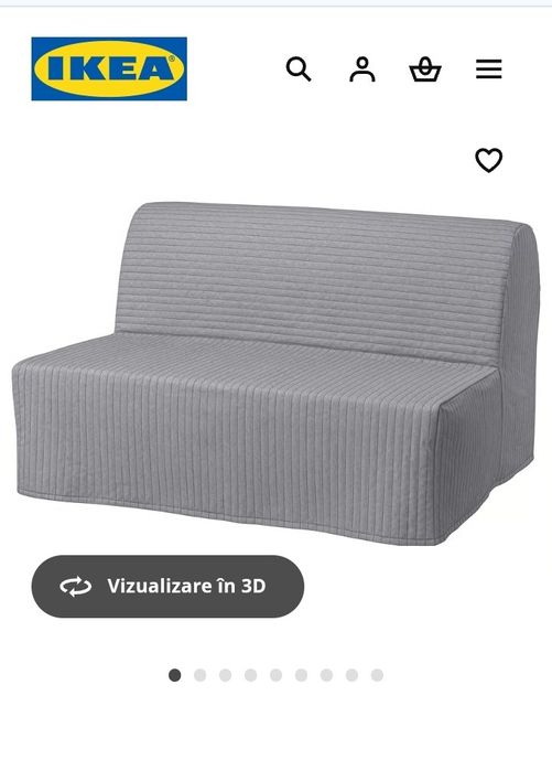 Pat fără saltea 90×200 și 90/190 și Canapea extensibila