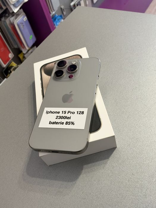 ‼️ Magazin Vinde : Iphone 15 Pro 256gb ‼️ Rate / buy-back
