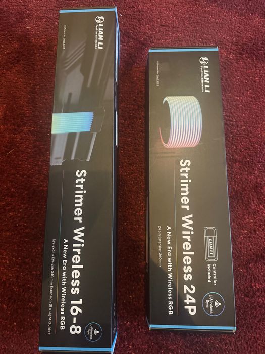 Strimer Lian li cables 16-8 and 24p