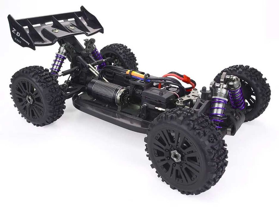 Състезателно Бъги ZD Racing 9020 V3 1:8, brushless, 90км\ч, Червен