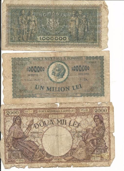 Colectie de monede aniversare si bancnote romanesti si straine