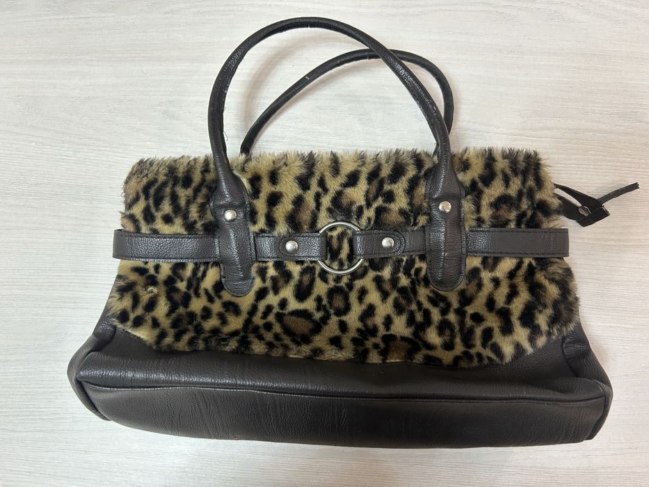 Сумочка леопардовая