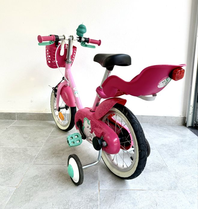 Детско колело B’TWIN UNICORN 500 14” Decathlon - всички аксесоари