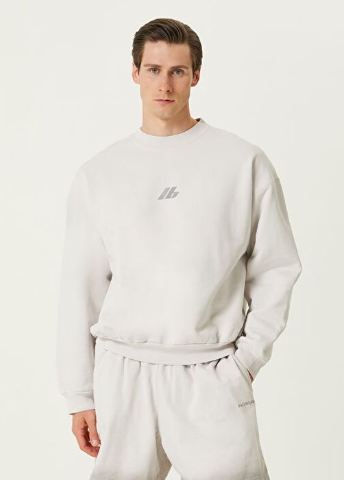 Вal€nciaga - мъжка памучна блуза
памучен суитшърт с лого

Акценти
бял