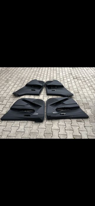 Полу кожен салон за Toyota CHR 2020г/тоьота /кожа+велур/ подгрев