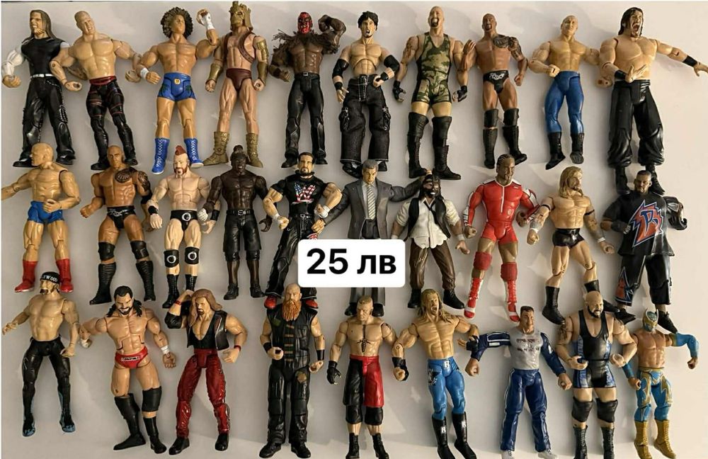 WWE / Кеч Мания Фигурки / Хълк Хоган / Джеф Харди и други .
