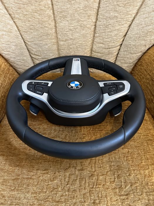Volan + Airbag BMW Seria 5 6 7 8 X5 X6 X7, M / Padele