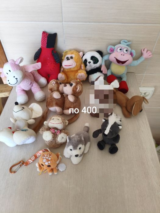 Мягкие игрушки от 100 тенге