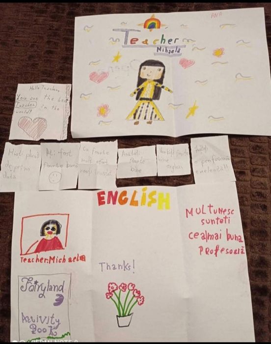 Meditații limba engleza și efectuarea temelor pentru elevii cl.1-4