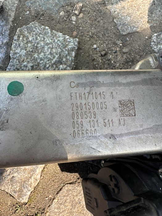 ЕГР охладител egr Audi 3.0TDI 218кс 272кс комплект a6 a7 q7