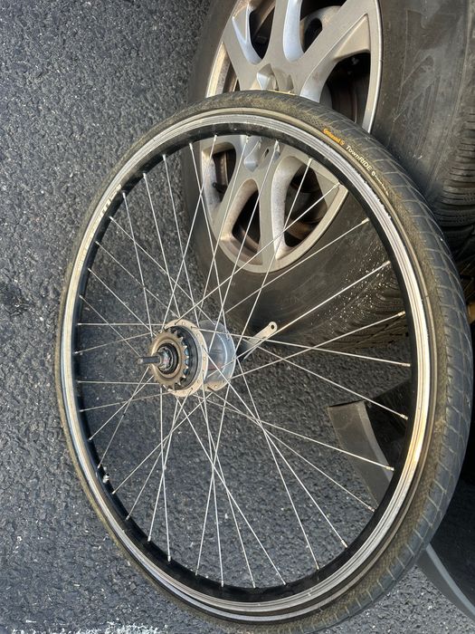 Roata bicicletă 28’ viteze butuc Shimano Nexus Japan