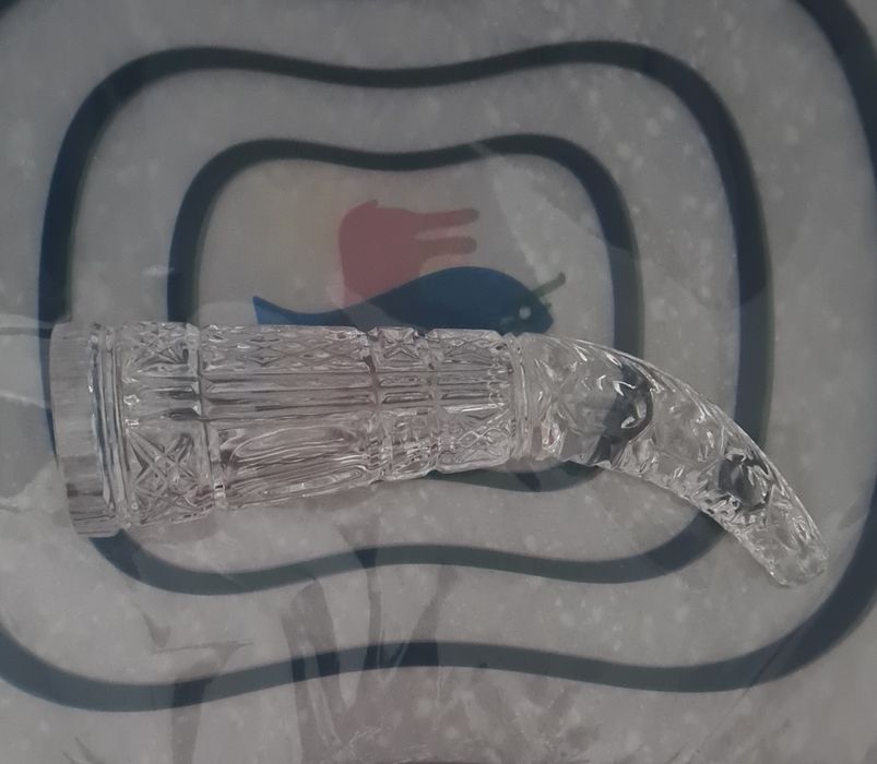 Хрустальный рог эксклюзивного исполнения
