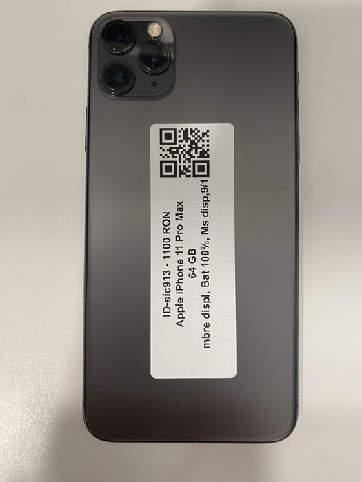 iPhone 11 Pro Max 64GB ID-sic913