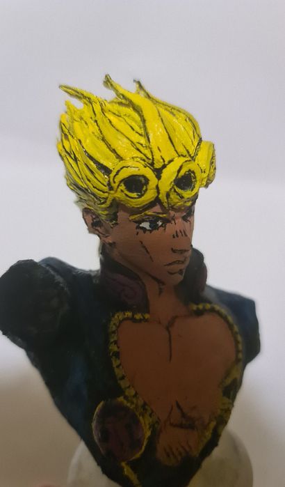3d фигурка на Giorno Giovanna Jojo's Bizarre adventure part 5