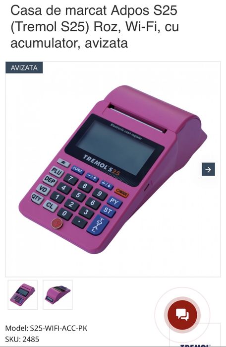 Casa de marcat tremol s25