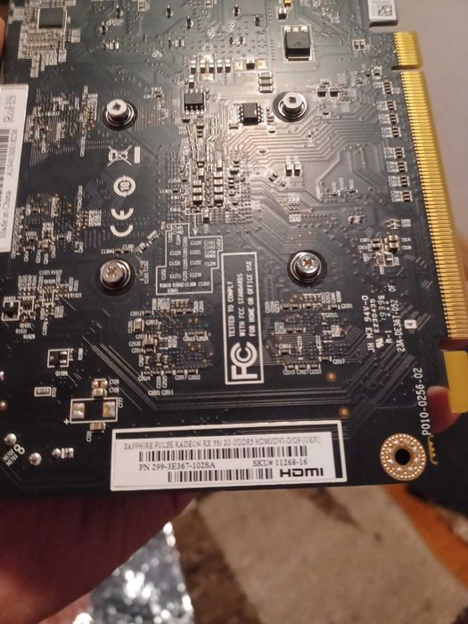 Placa video AMD Sapphire RX 550 2GB