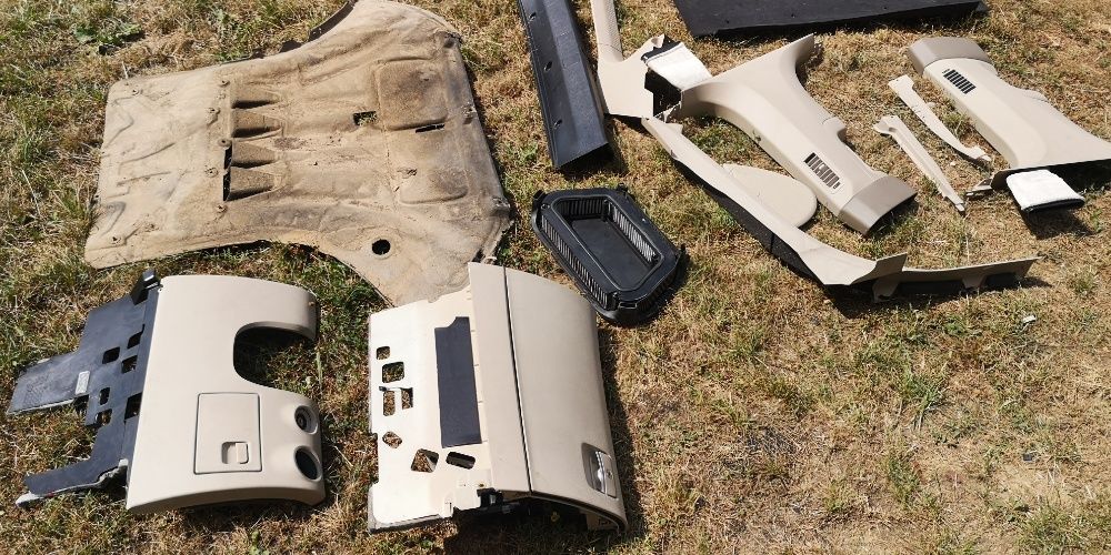 Elemente interior Audi A8 2008, oglinda, plafoniera, parasolare stalpi