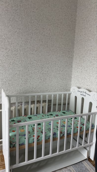 Манеж-люлька , матрасымен, качалка