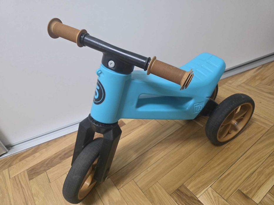 Bicicleta/Tricicleta fara pedale, Funny Wheels Rider SuperSport , Aqua