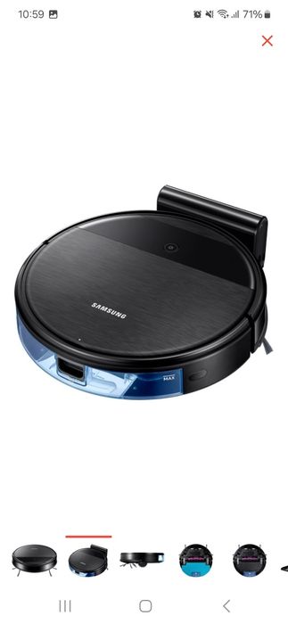 Робот-пылесос Samsung VR05R5050WK/EV черный.