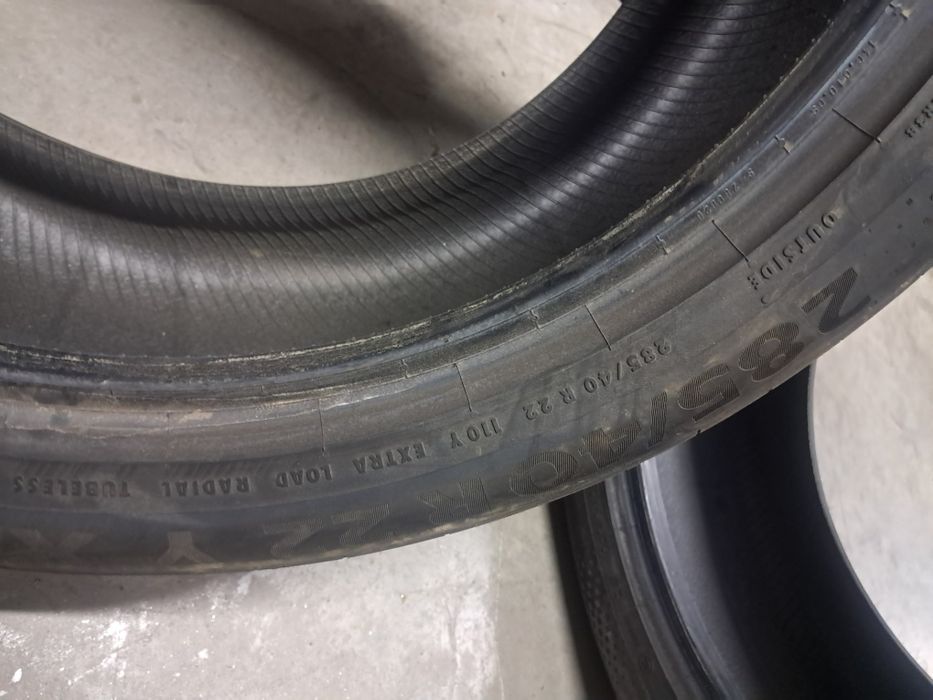 Anvelope second vara 285 40 R22 Continental 2025