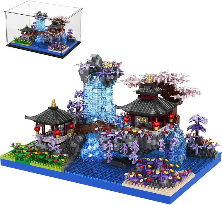 Комплект от 2400 части CAXIMSY Cherry Blossom Bonsai Tree с капак