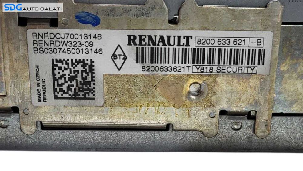 Unitate Radio CD Player Renault Thalia 1998 - 2012 8200633621 [L7168]