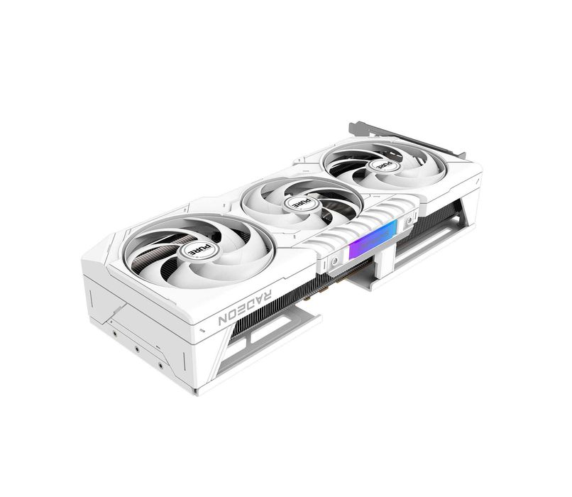 { 9070 Sapphire Pure 16GB GDDR6 (2 кулера) [White]