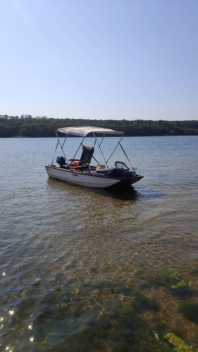 Vand barca cu motor Mercury 5HP