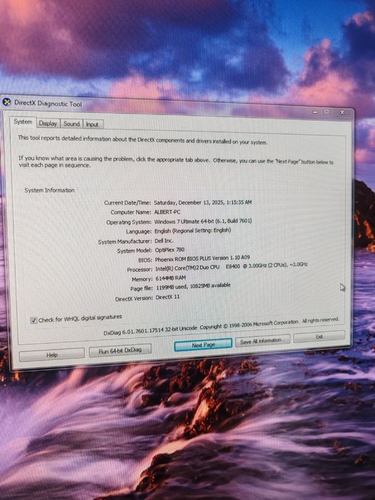 PC Dell Optiplex 780 Calculator Office