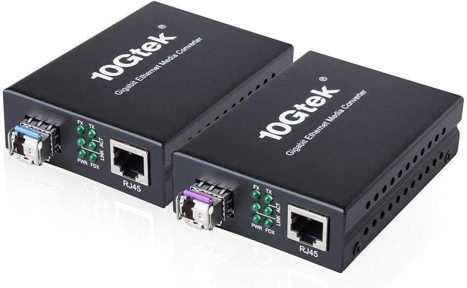 1000M Gigabit Ethernet медиен конвертор, RJ45 към SFP слот