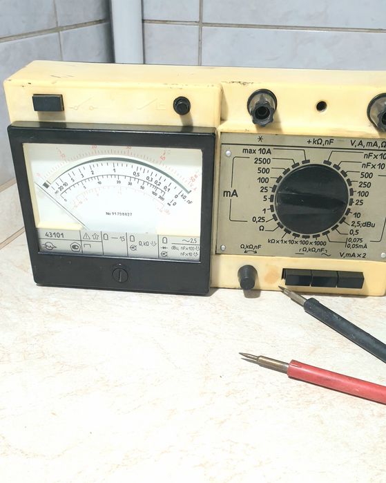 Мультиметр Ц43101 советский