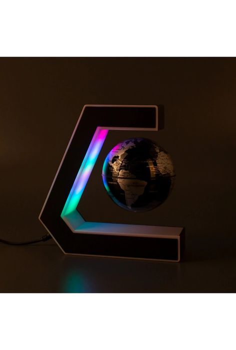 Левитирующий глобус антигравитация золотистый глобус