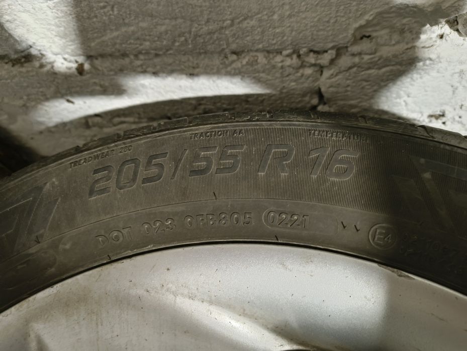Set jante aliaj 4 × 108 Ford + anvelope Vredestein Ultrac 205/55 R16