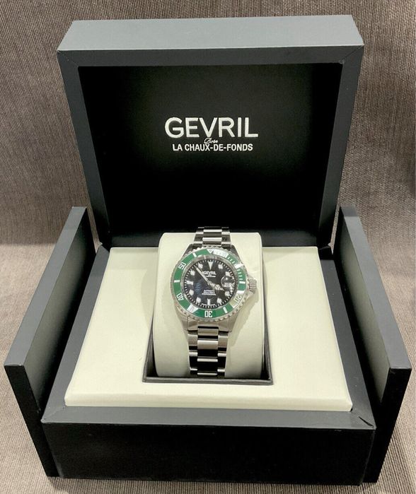 Швейцарские часы фирмы Gevril, лимитированные 115/500.