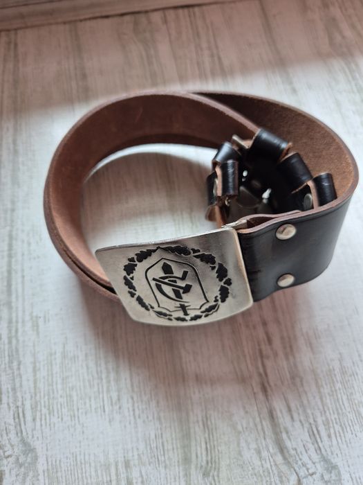 Нов Колан от естествена кожа (телешка) 140/6 см.