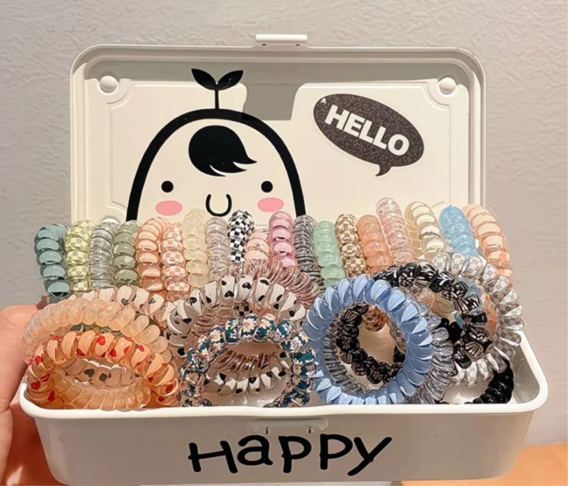 Новые резинки и крабики для волос