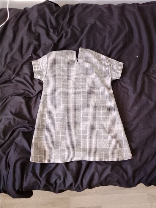 Женское платье в клетку