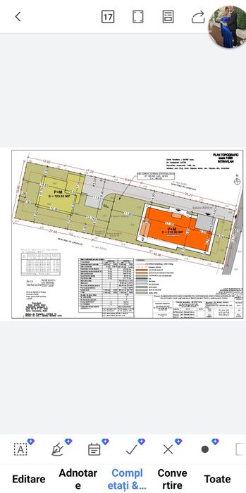 Teren intravilan Capusu Mic,jud.Cluj, 1400mp, deschidere 18,68m,utilități (en.el.,apa),AC valabila, emisa in 2025, pt.2 imobile(P+M), pret 71 euro/mp