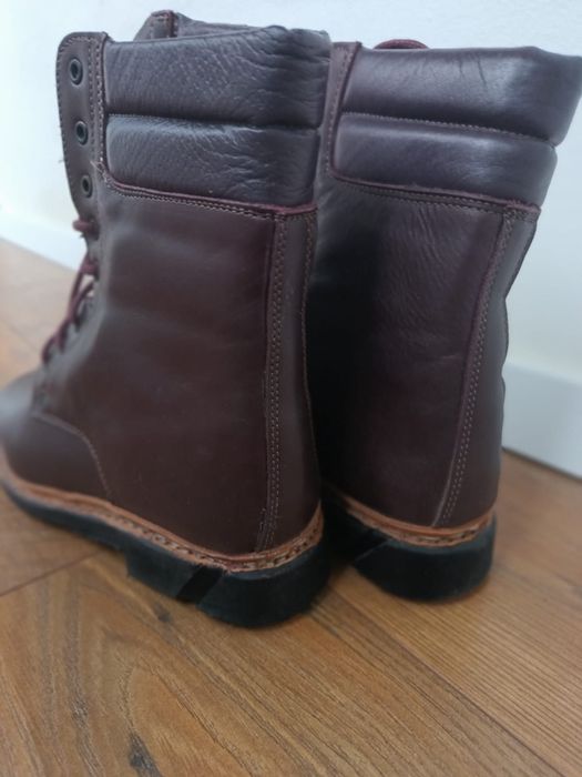 Cizme militare din piele