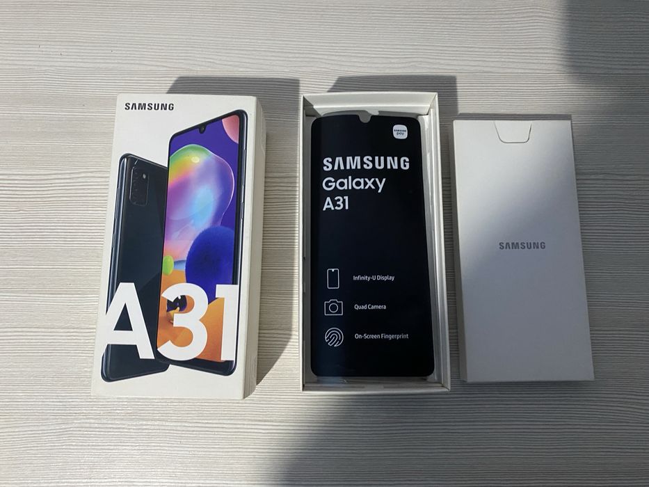 Телефон Samsung A31 (Super AMOLED / 5000 mAh)